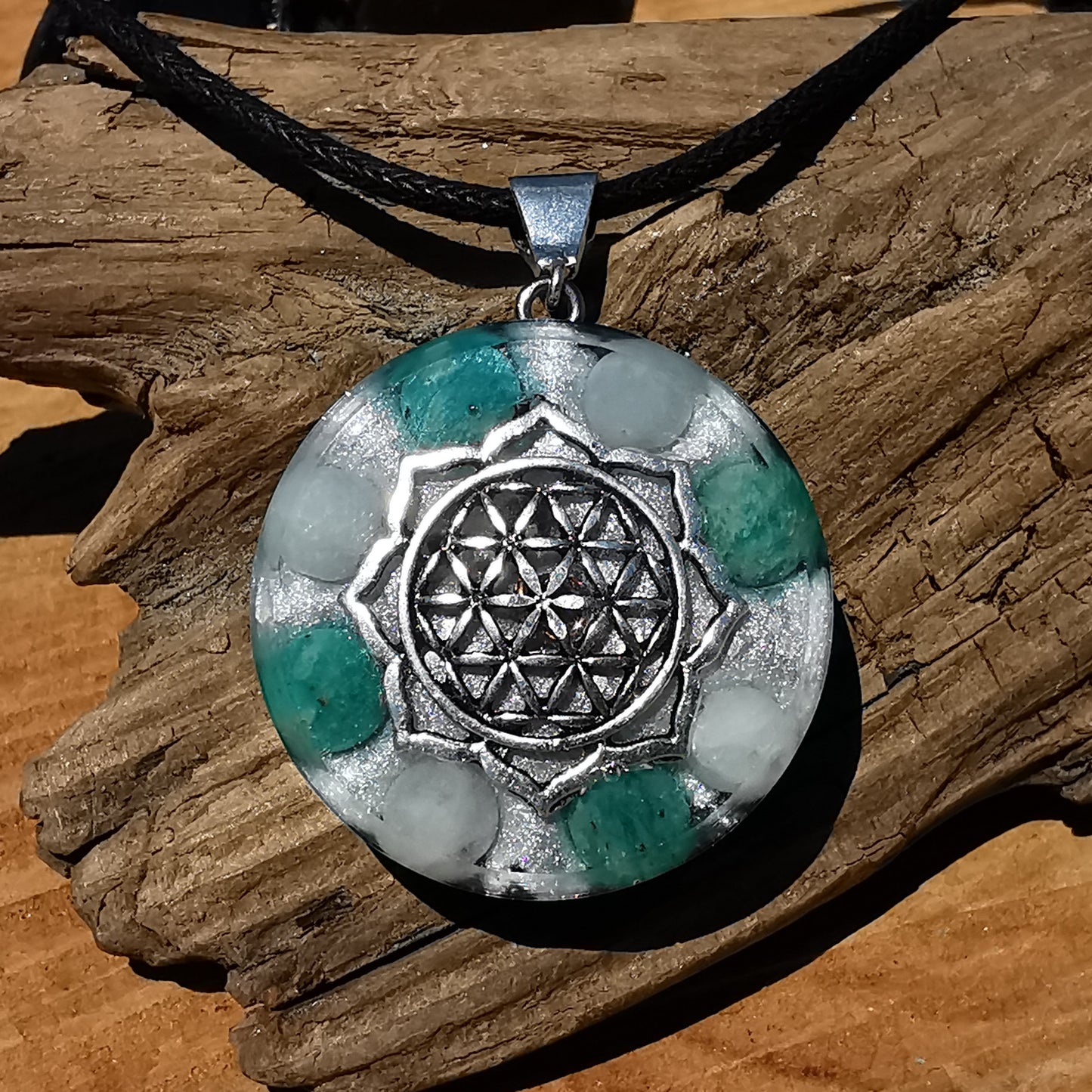 Medium Orgone Pendant EMOTIONAL HEALING S925