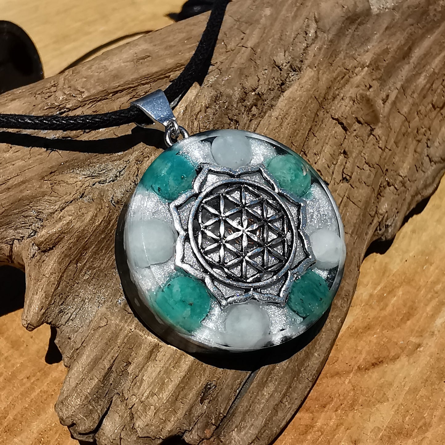 Medium Orgone Pendant EMOTIONAL HEALING S925