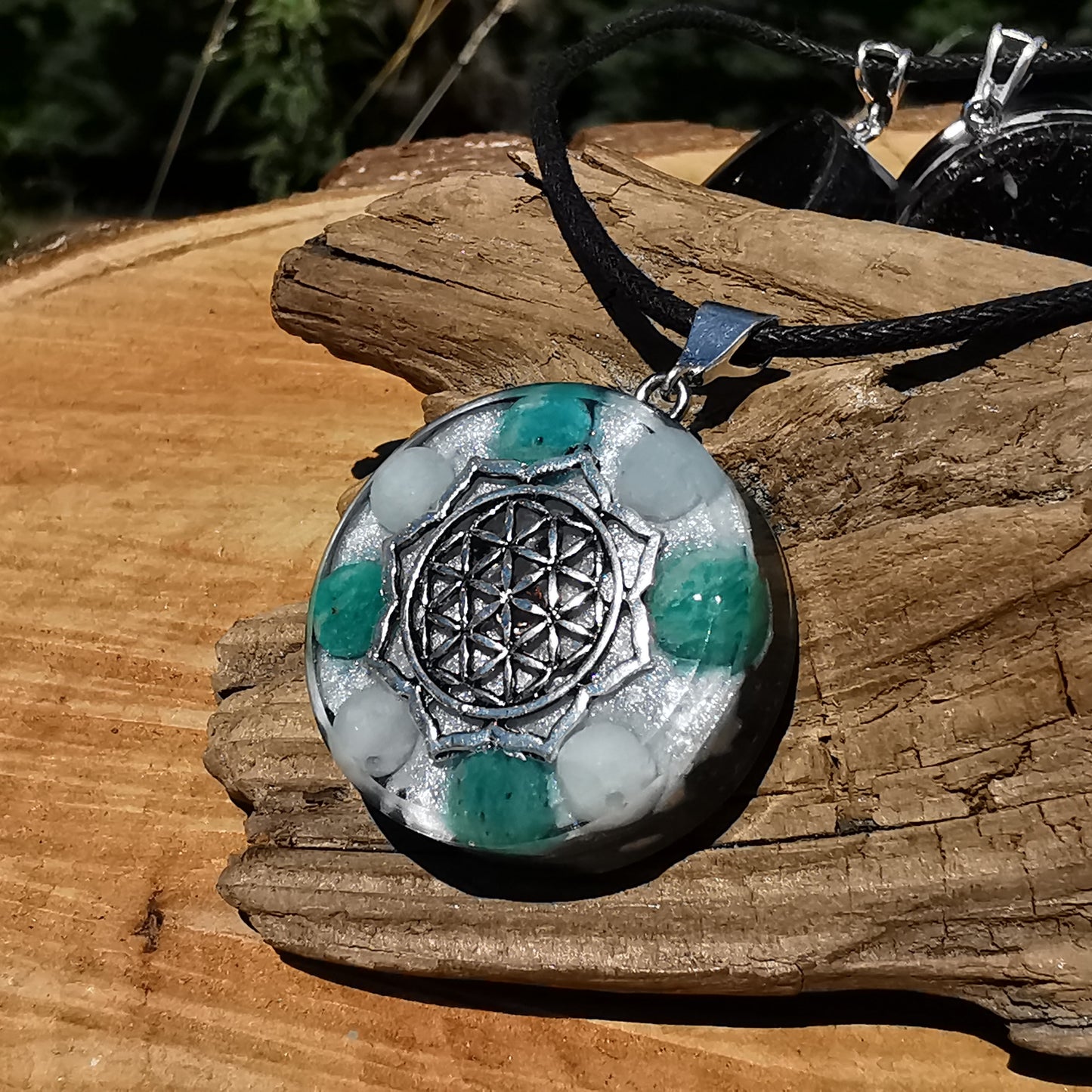 Medium Orgone Pendant EMOTIONAL HEALING S925