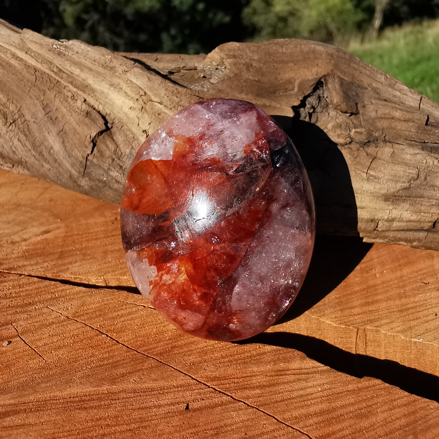 Red Healer Bergkristall Handschmeichler (4) 92g