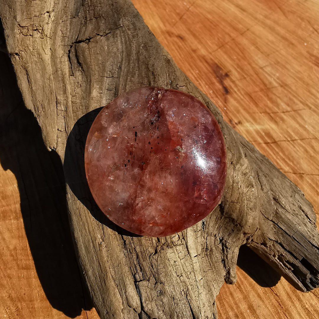 Red Healer Bergkristall Taschenstein (3)