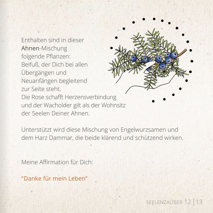 Allgäuer Räucherwerk - Seelenzauber - Ahnen - Nachfüllpackung