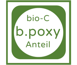 Harzkomponente mit 43,59 % Bio-Anteil b.poxy 37.40 Harz & Härter für Schichten -5cm