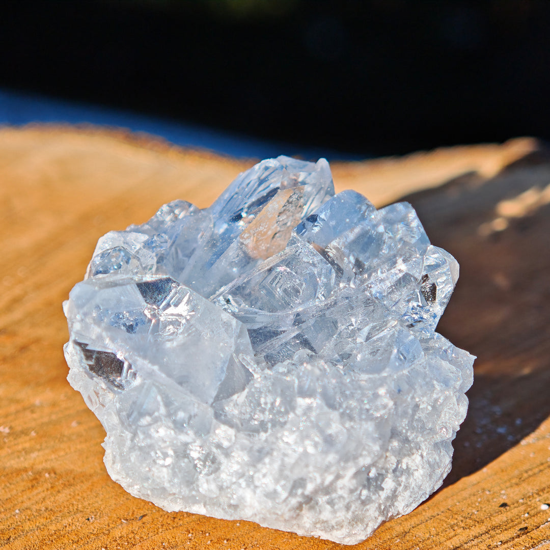 Coelestin Mini Drusenstück TOP (10)