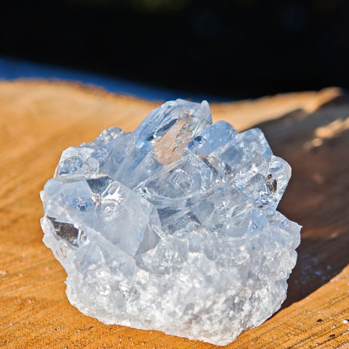 Coelestin Mini Drusenstück TOP (10)