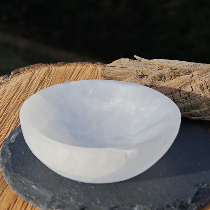 Selenit Schale 10cm zum reinigen & aufladen