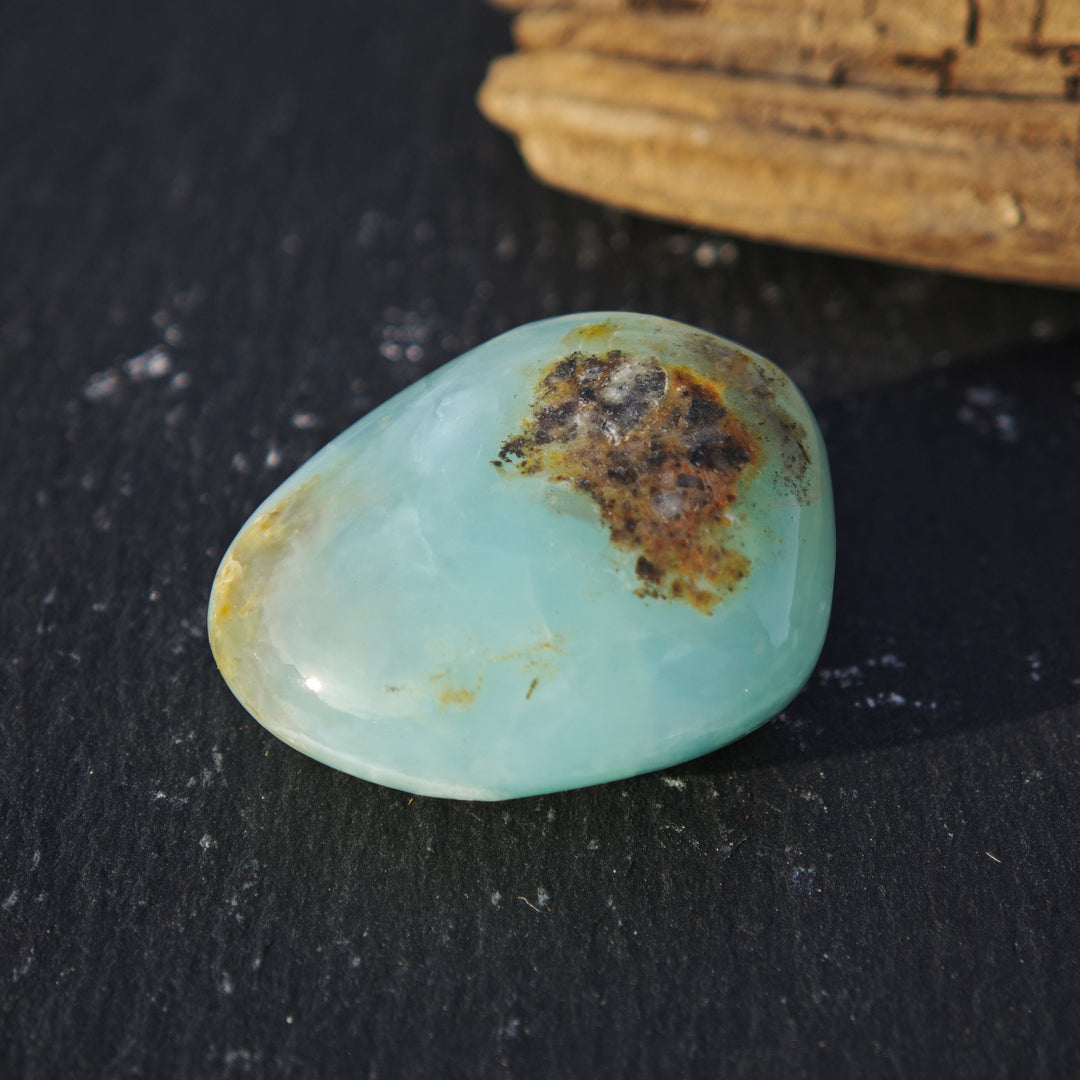 Andenopal blau (Geistiges Erwachen) A Trommelsteine zur individuellen Auswahl