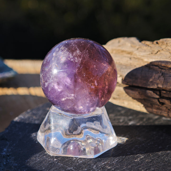 Amethyst Rauchquarz Kugel 3-3.5cm zur individuellen Auswahl