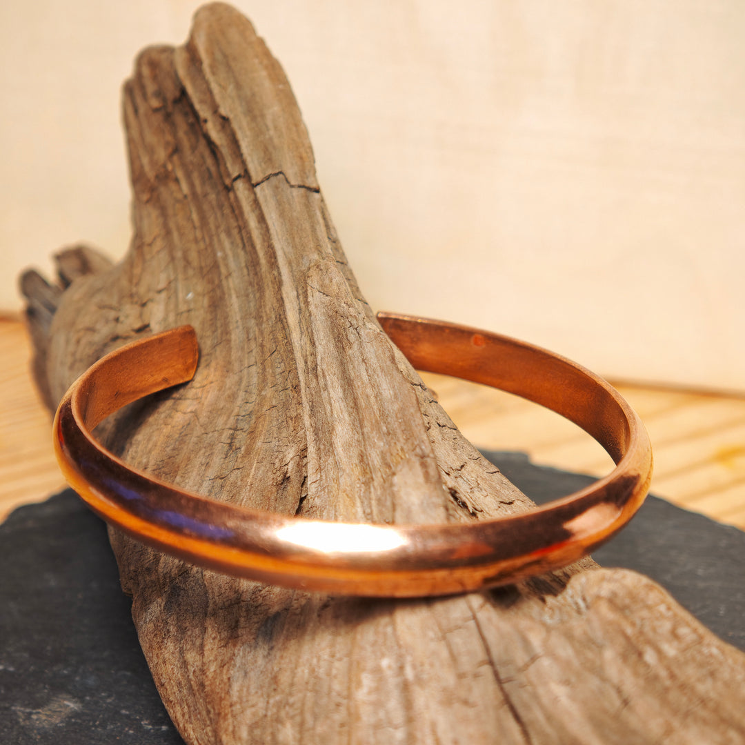 Kupfer Armreif schlicht