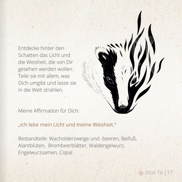 Allgäuer Räucherwerk - Dachs - Weisheit