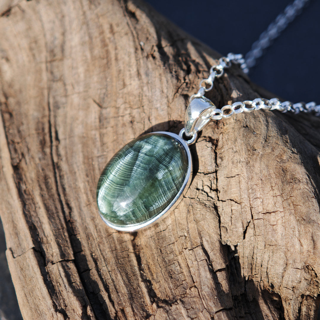 Seraphinit (Seelenwachstum) Anhänger S925 (2)