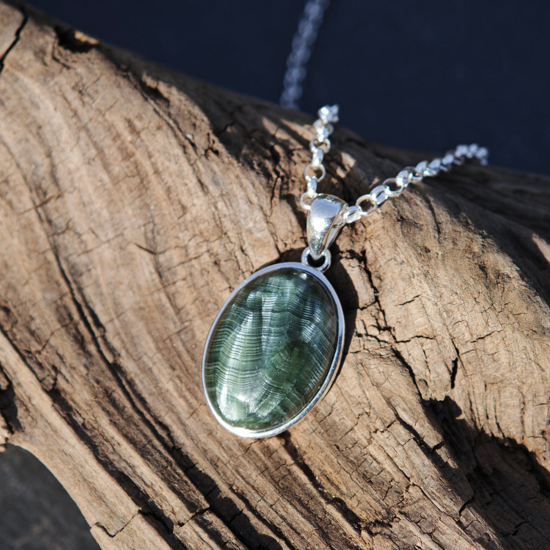 Seraphinit (Seelenwachstum) Anhänger S925 (2)