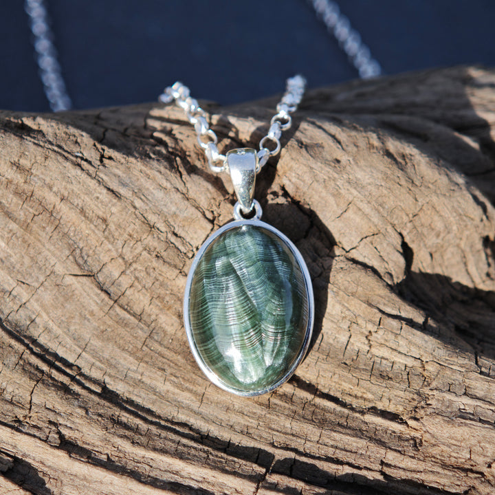 Seraphinit (Seelenwachstum) Anhänger S925 (2)