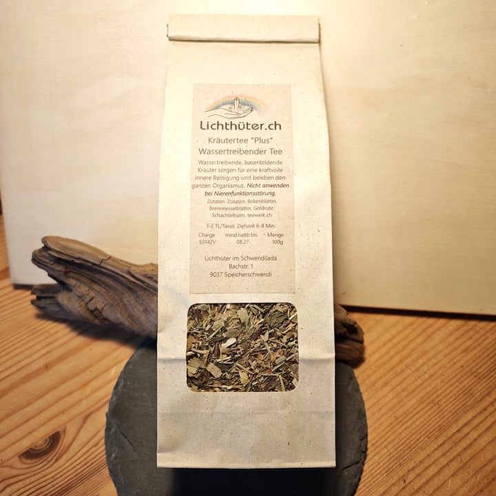 Kräutertee "Plus" - Wassertreibender Tee teilweise BIO 100g