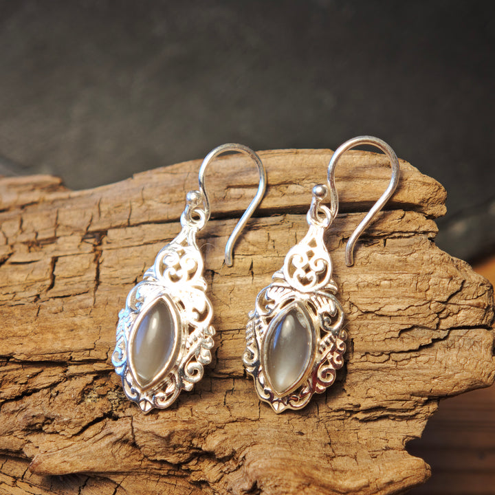 Labradorit Ohrhänger Caladwen Silber 925