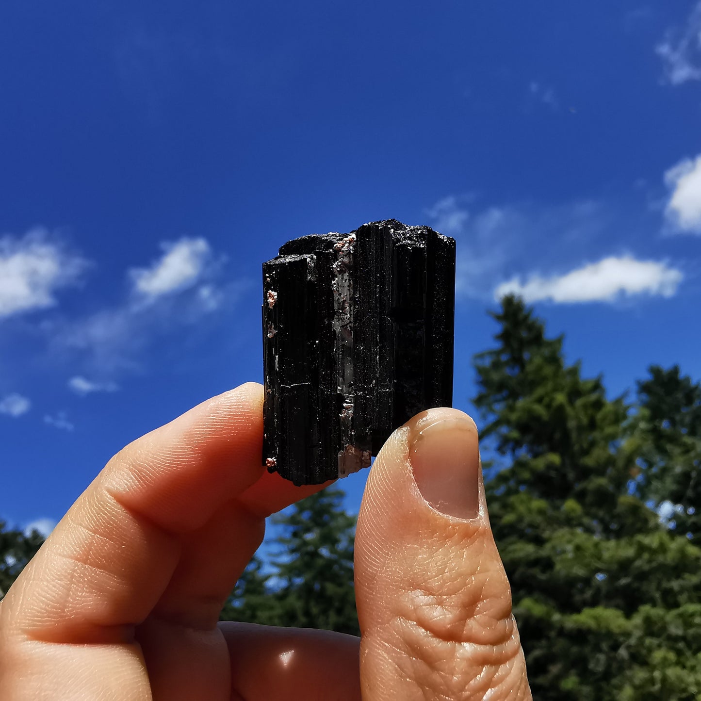 Black tourmaline rough stone Brazil (18)