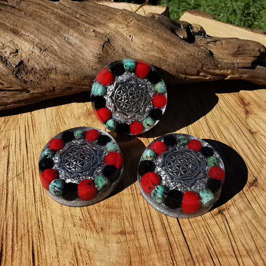 Orgone Mini Shield PROTECTION"Indian Style"