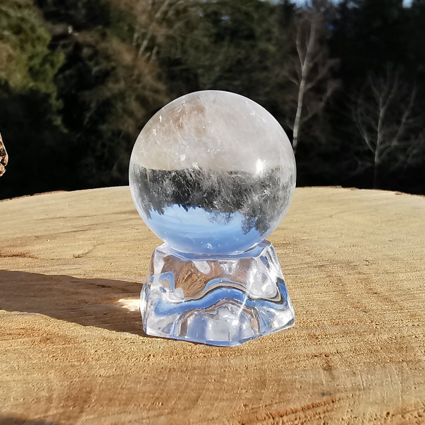 Bergkristall Kugel 3cm zur individuellen Auswahl
