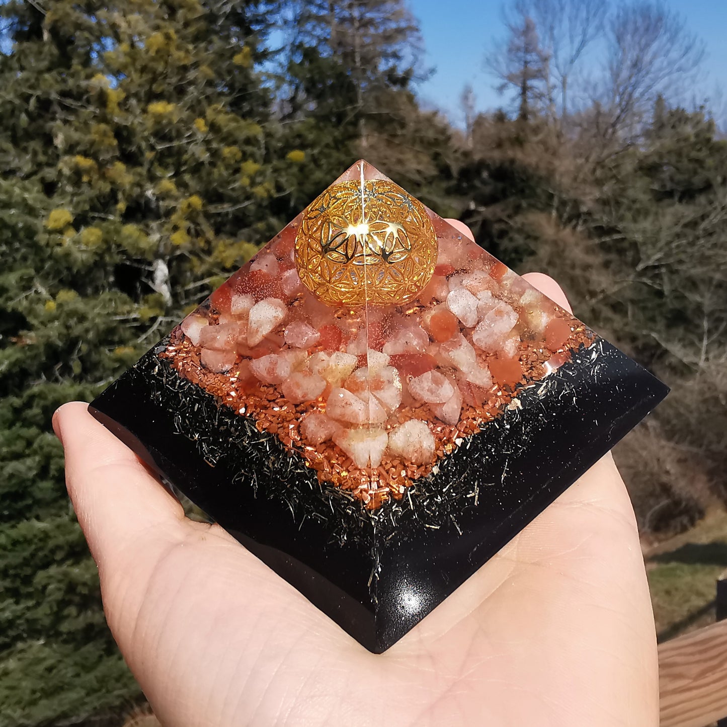 Orgone Cheops pyramid LIFE FORCE
