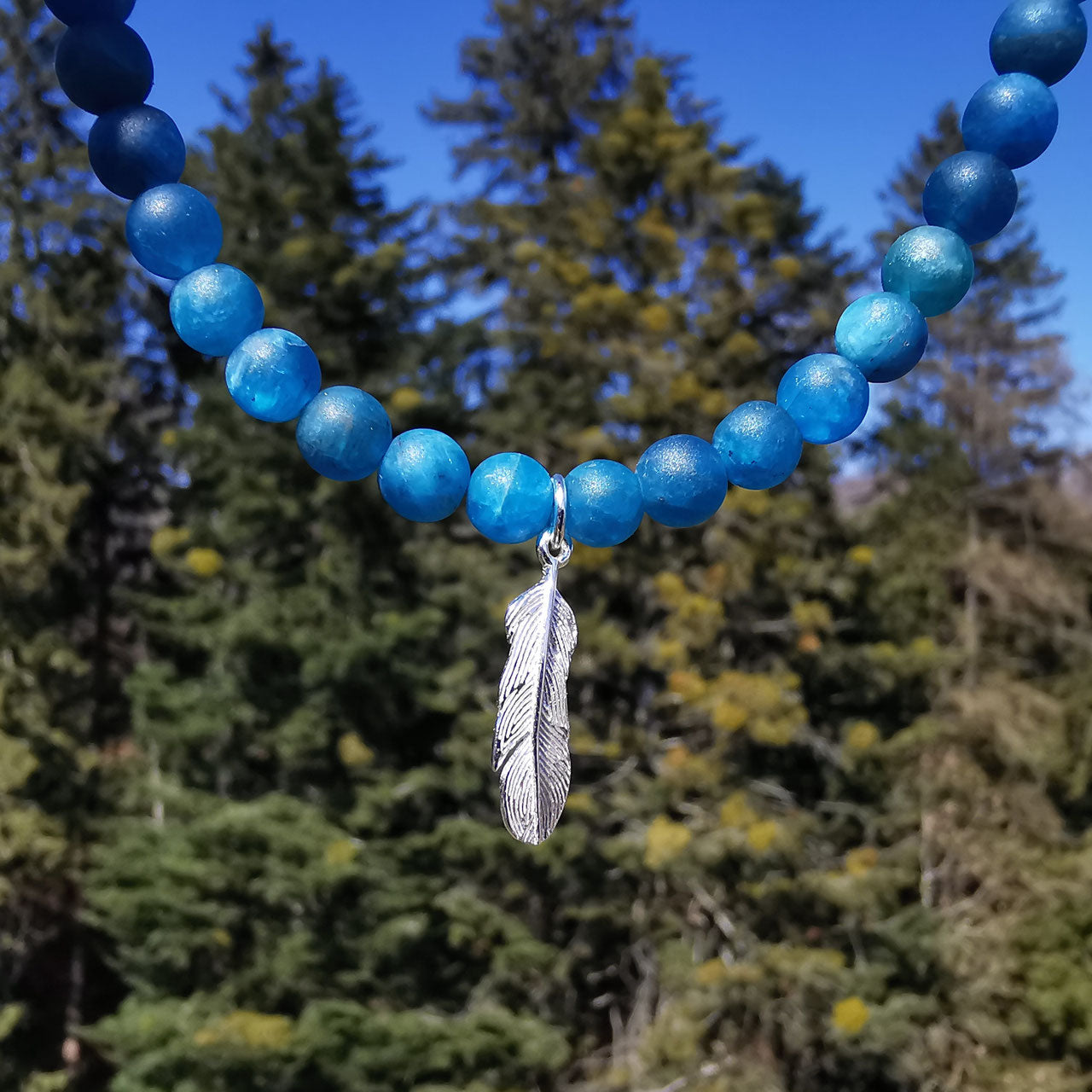 Healing stone necklace for children MENTAL STRENGTH