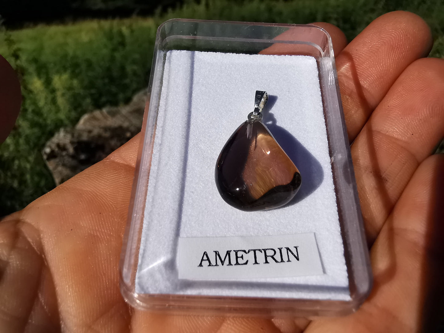 Ametrine pendant with S925 pin eyelet (2)