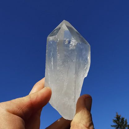Bergkristall-Spitze (2) 5cm 200g